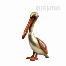 Figurilla del pato de Polyresin (WTS0004B)